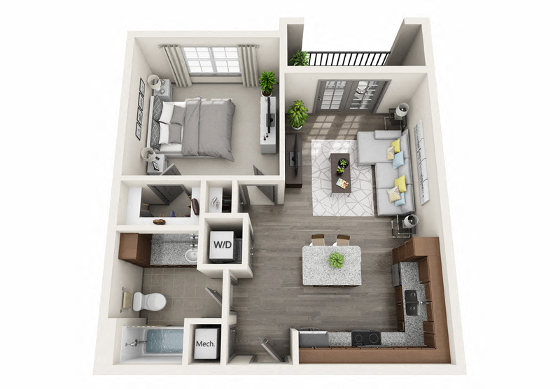 A2 floor plan